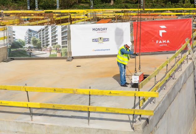 Wmurowanie kamienia węgielnego Fama Jeżyce